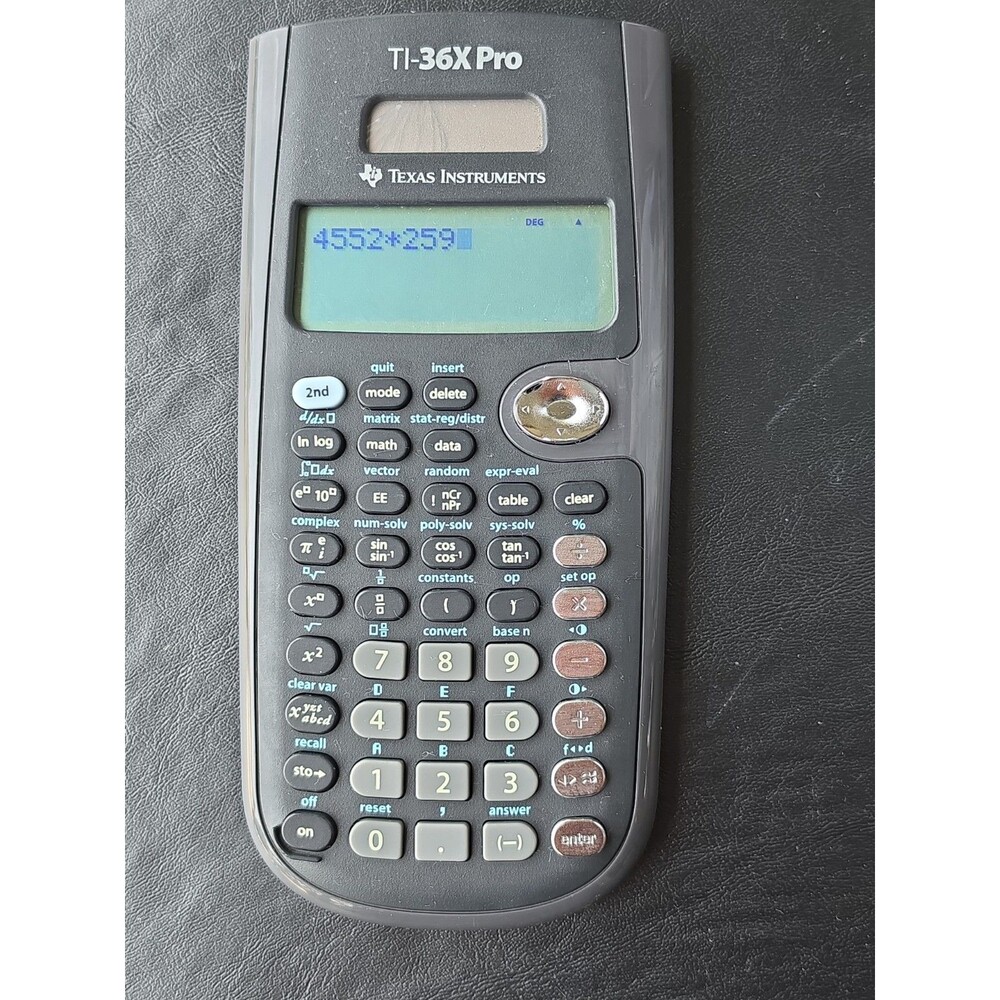 Texas Instruments TI-36X Pro Solar Scientific Calculator TI36Xpro SOLAR Works